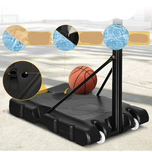 Perfect Your Dunk Adjustable Basketball Hoop for Backyard Fun