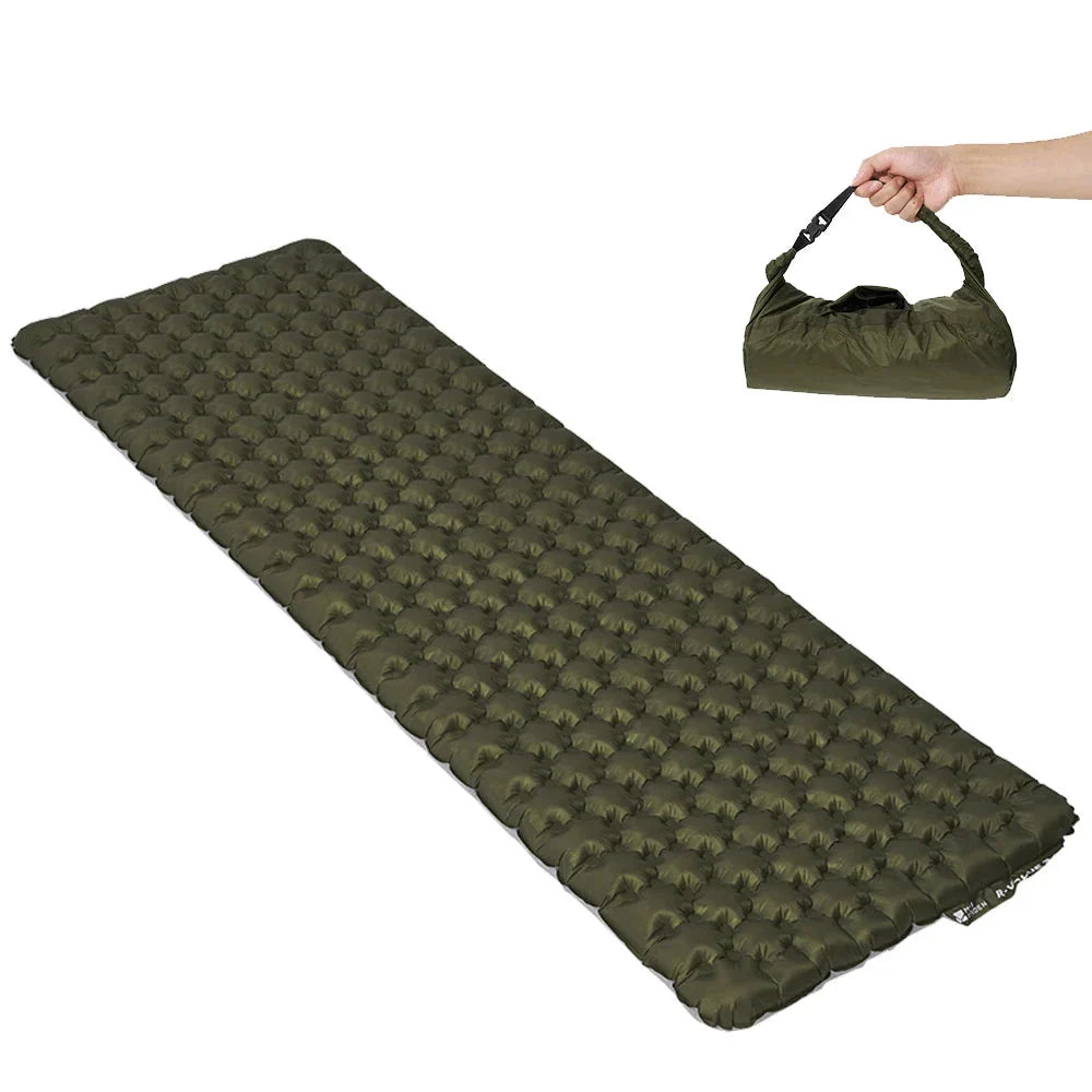 Comfortable Camping Sleep Single R Value 3.9 Air Mat