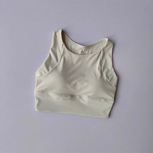 Women's Shock-Absorbing Sports Vest: High-Support Running Bra