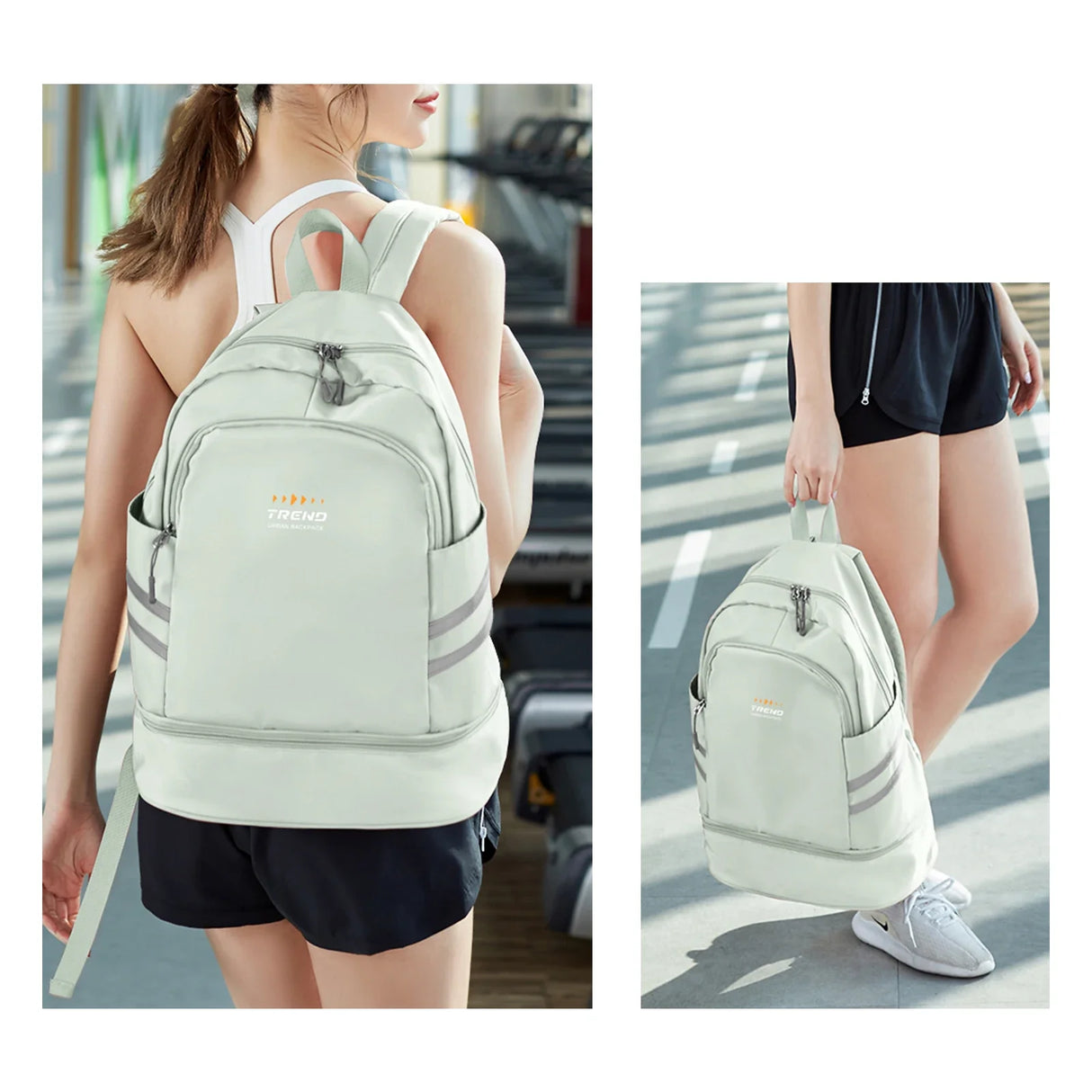 Versatile Women's Sports Backpack for Gym, Yoga, & Travel