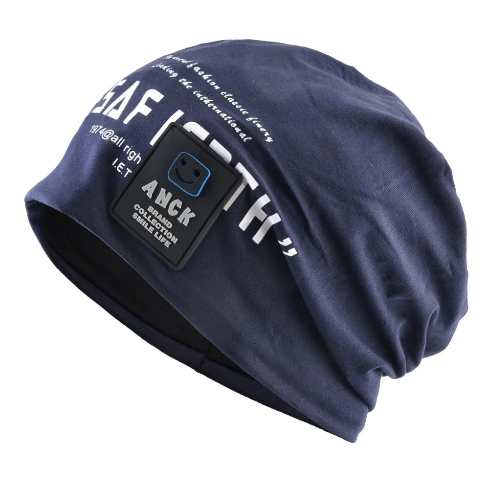 Men's Printed Beanie Hats