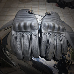 Leather Motorcycle Gloves