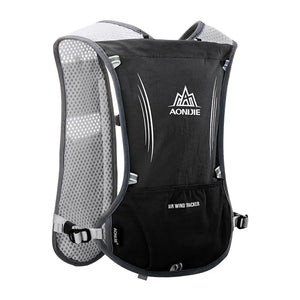 Running Vest: Hydration Pack, Water Bladder, Water Bottles