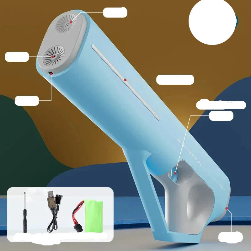 Automatic LED Water Gun with High-Pressure Spray
