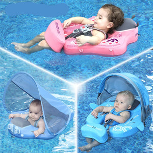 Float 2 Canopy & Chest Support for Safe & Fun Baby Swimming