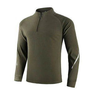 Men's Gym Workout Tee with Reflective Stripes