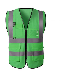 Unisex Reflective Safety Vest for Work & Outdoor Activities