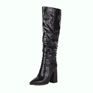 The Perfect Winter Boot: Knee High Cowboy Boots