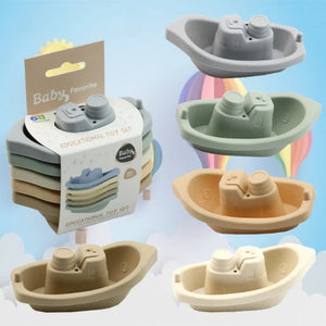 Learning Through Play  Colorful Floating Ship for Kids