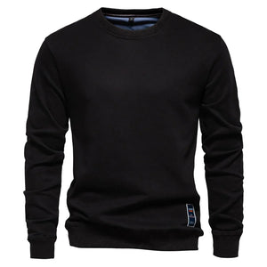 Men's Cotton Blend Crewneck Sweatshirt  Casual and Comfortable