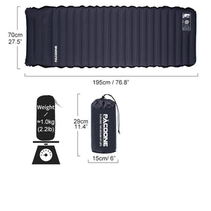 Comfortable Camping 4-Inch Self-Inflating Sleeping Pad