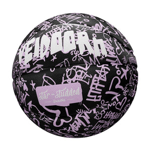 Outdoor Durable Basketball with Pump and Net