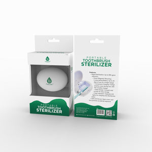 Portable Toothbrush Sterilizer – Your Hygiene Companion on the Go! by Pursonic