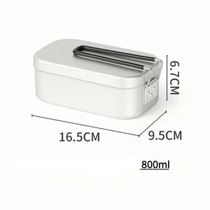 Aluminum Lunch Box with Reheating Function
