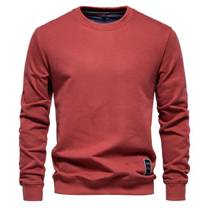 Men's Cotton Blend Crewneck Sweatshirt  Casual and Comfortable
