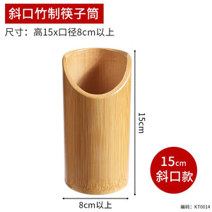 Bamboo Chopstick Holder Kitchen Storage Drainage Rack