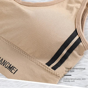 Breathable, Supportive Sports Bra for Yoga & Running