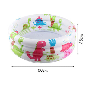 Cool Down and Play  Dinosaur Shaped Inflatable Pool for Kids