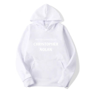 Written And Directed By Christopher Nolan hoodies Mens  Women's