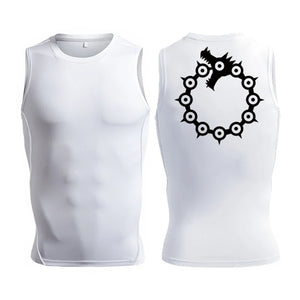 Men's Anime Inspired Compression Tank