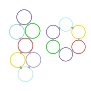Active Playtime Lattice Jump Ring Set