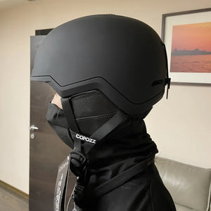 Confidence on the Slopes Half Covered Ski Helmet