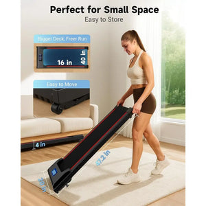 Nilent Under Desk Treadmill: BLDC Core & XL Belt Walking Pad