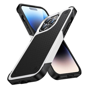 Business Black Shockproof Armor Case for iPhone 14 Pro Max 14 Plus 13 12 Hard Cover Heavy Duty Case Shockproof Ultra-Slim Non-slip iPhone Powerful Protective Phone Case for iPhone