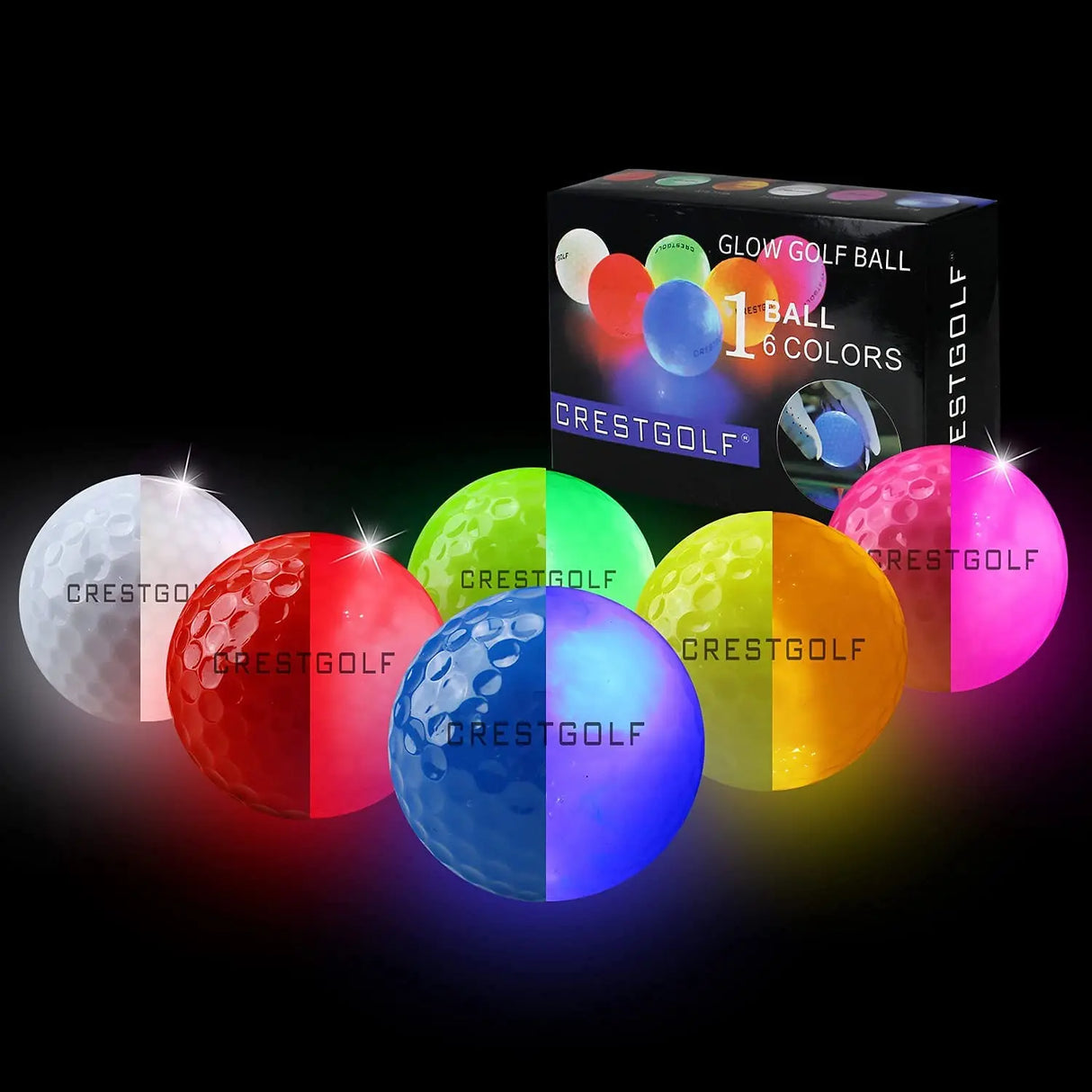 50 Strokes of Perfection Golf Balls