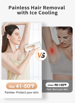 2026 IPL Pulsed Light Hair Removal Device with Cooling Function, 999,900 Flashes, 3-in-1 Laser Hair Removal Device [HR/SC/RA] for Women & Men, 9 Energy Levels for Underarms/Bikini Line/Body