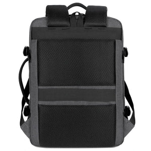 Expandable Waterproof Backpack with USB Port for Laptops