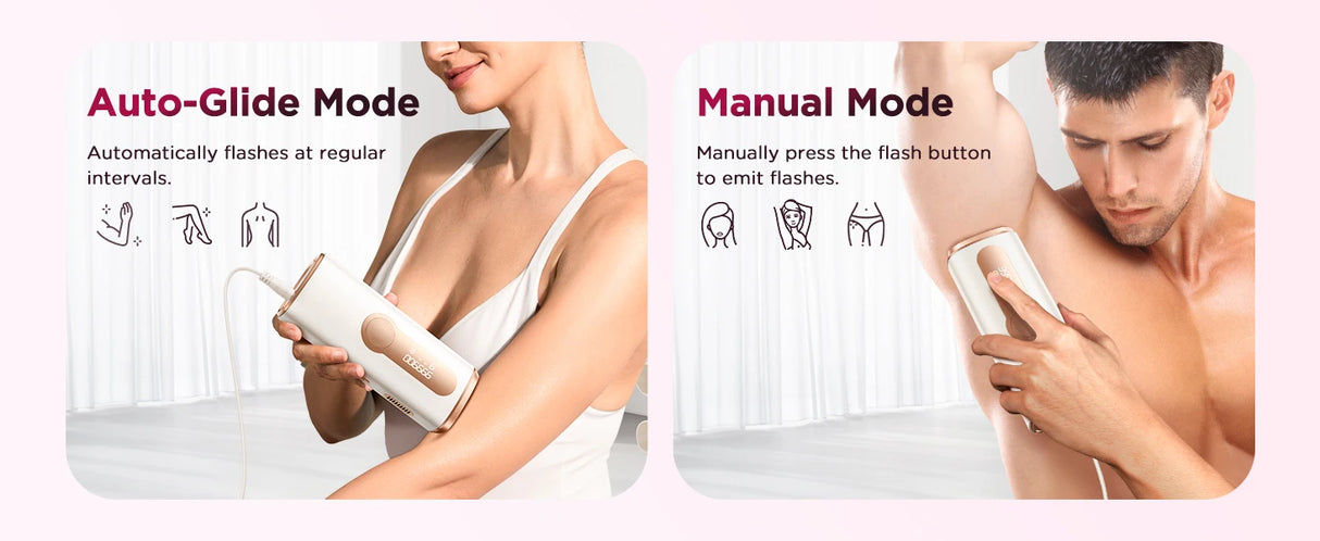 2026 IPL Pulsed Light Hair Removal Device with Cooling Function, 999,900 Flashes, 3-in-1 Laser Hair Removal Device [HR/SC/RA] for Women & Men, 9 Energy Levels for Underarms/Bikini Line/Body