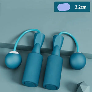 Cordless Jump Rope with Big Ball Indoor Fitness & Weight Loss