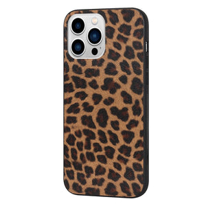 Retro Crocodile Leopard Snake Zebra Pattern Texture PU Leather Cases For iPhone 14 13 Phone Cover Unique Design Shockproof Soft Grip Leather Phone Case For iPhone