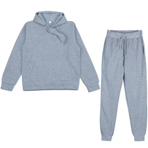 Women's 2-Piece Fleece Sweat suit Sets  Perfect for Jogging