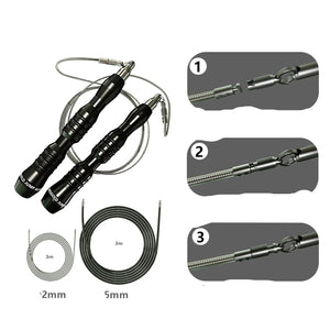 Weighted PVC Jump Rope for Intense Workouts
