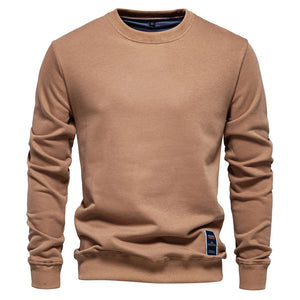 Men's Cotton Blend Crewneck Sweatshirt  Casual and Comfortable