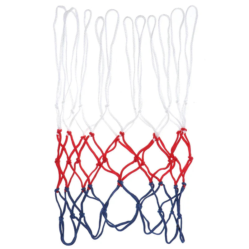Durable Nylon Basketball Net  3 Color Universal Replacement