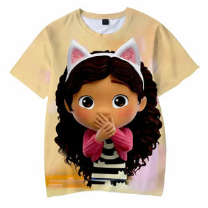 Anime 3D Print T-Shirt for Boys & Girls