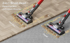 INSE N650 Cordless Vacuum Cleaner Powerful Suction 4-in-1 Stick Vacuum Cleaner Rechargeable Battery Up to 45mins Runtime