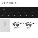 Luxury Elegent Aluminium Magnesium Sunglasses Retro Steampunk Round glasses Polarized Sun glasses for Women and Men  With UV400 Protection