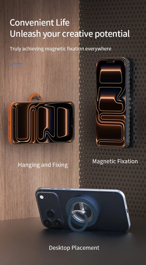 2026 New Double Sided Magnetic Phone Stand For MagSafe - Strong Magnet, Folding Holder For IPhone Android Accesories phone holder phone holder car iphone accessories phone stand
