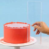 Acrylic Cake Scraper Spatula for Decorating and Cleaning