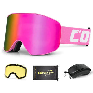 Unmatched Clarity  Double Layer Ski Goggles