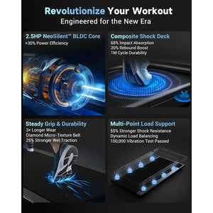 Nilent Under Desk Treadmill: BLDC Core & XL Belt Walking Pad