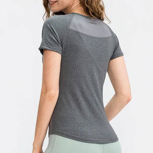 Quick Dry Performance Yoga T Shirt