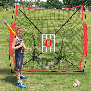 Portable Baseball Training Net for Hitting & Pitching