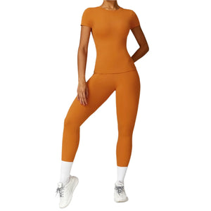 Sporty Two Piece Workout Set