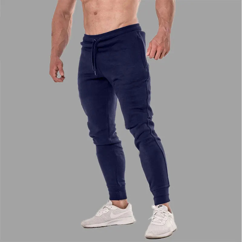 Men's Gray Fitness Joggers