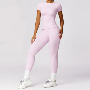 Sporty Two Piece Workout Set